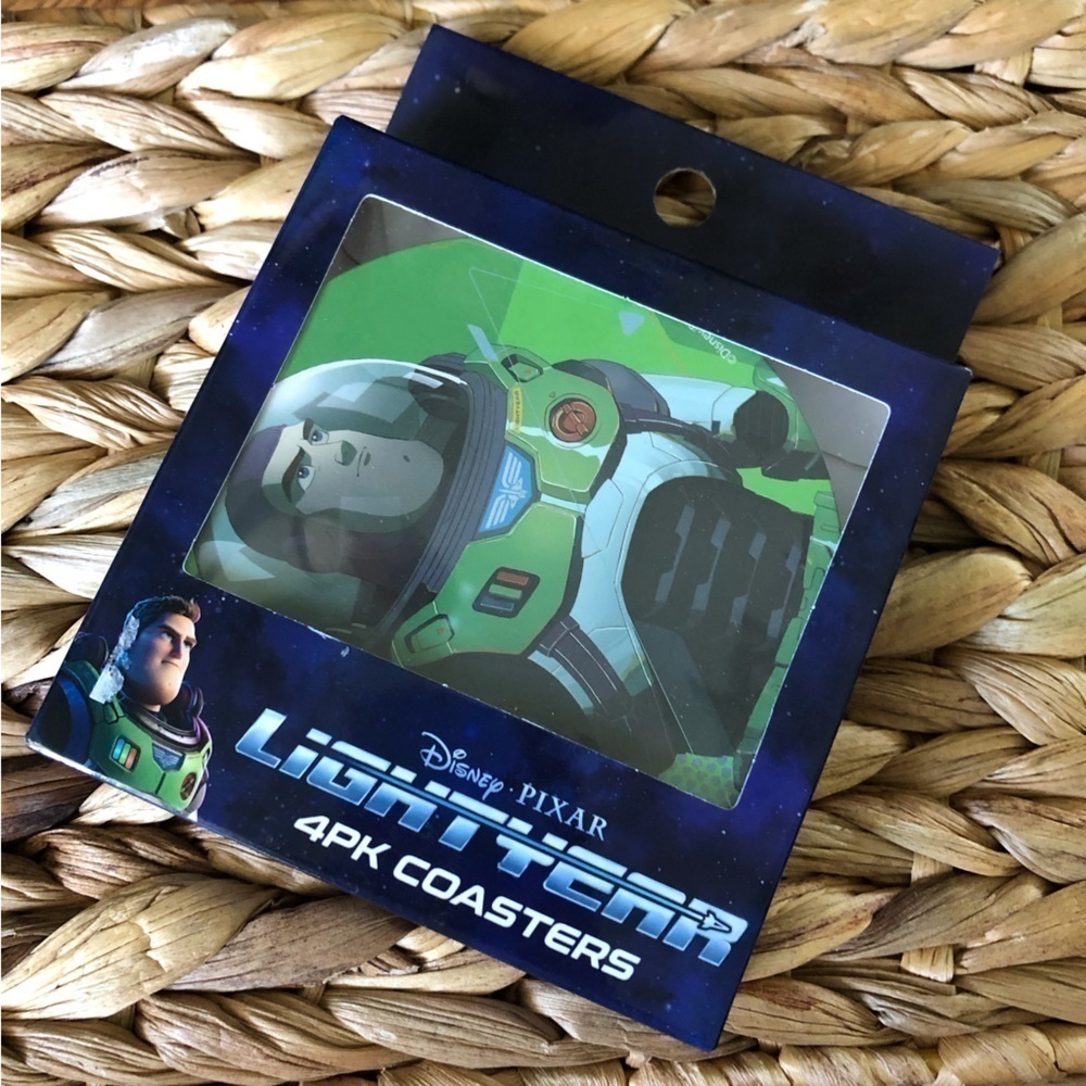 Disney: Pixar: Lightyear 4pk coasters